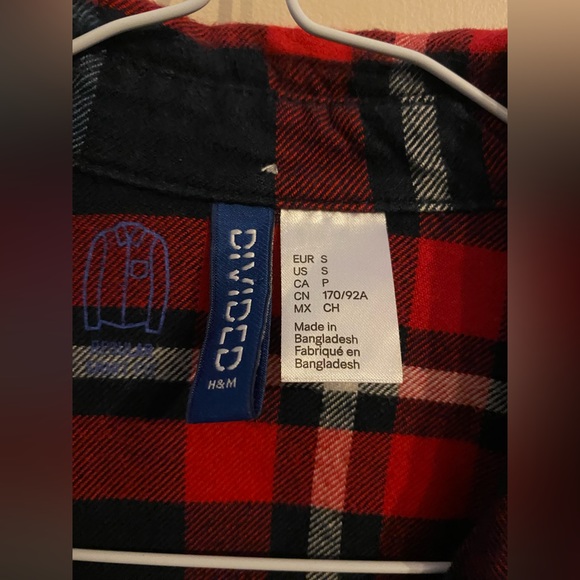 H&M Flannel Shirt - US S - Picture 3 of 3